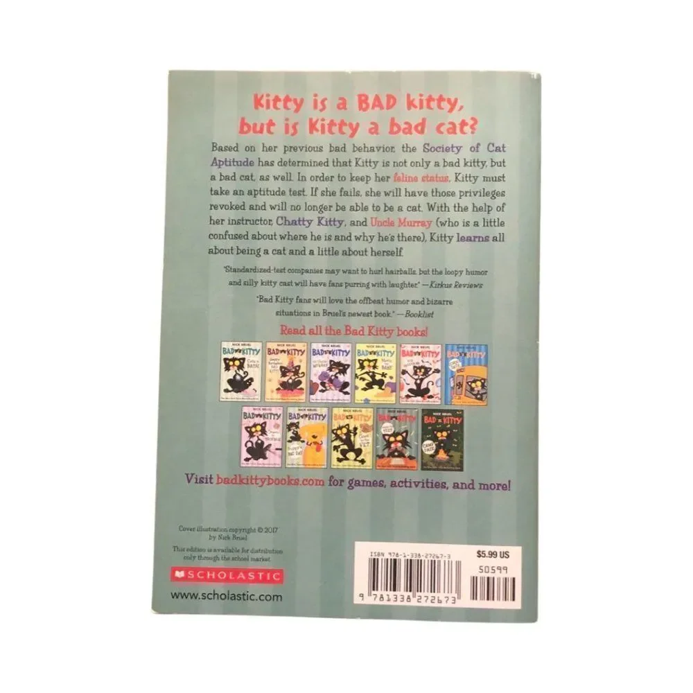 Bad Kitty Takes the Test Paperback